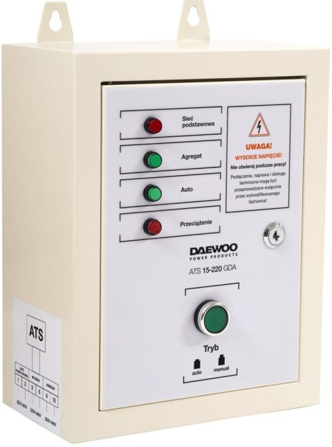 MODUŁ AUTOMATYKI SZR DAEWOO ATS15-230GDA MODUŁ AUTOMATYKI SZR DAEWOO ATS15-230GDA
