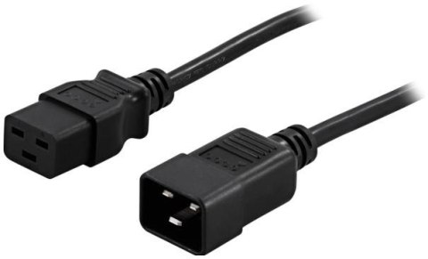 PRZEDŁUŻACZ KABLA ZASILAJĄCEGO IEC C20 / C19 1.8M 16A PowerWalker PRZEDŁUŻACZ KABLA ZASILAJĄCEGO IEC C20 / C19 1.8M 16A PowerWalker