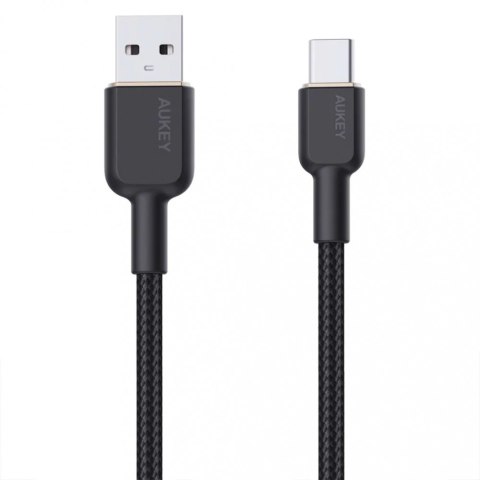 CB-NAC2 kabel USB-C - USB-A 1.8m 60W PD 3A 20V nylonowy oplot czarny CB-NAC2 kabel USB-C - USB-A 1.8m 60W PD 3A 20V nylonowy oplot czarny