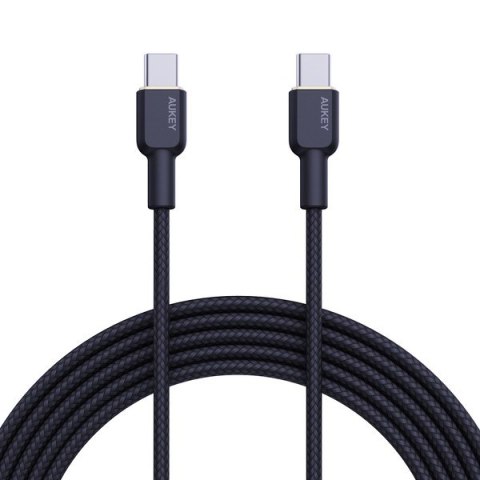 CB-NCC1 kabel USB-C - USB-C 1m 60W PD 3A 20V nylonowy oplot czarny CB-NCC1 kabel USB-C - USB-C 1m 60W PD 3A 20V nylonowy oplot czarny