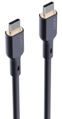 CB-SCC102 kabel USB-C - USB-C 1.8m 100W PD 5A 20V silikonowy czarny CB-SCC102 kabel USB-C - USB-C 1.8m 100W PD 5A 20V silikonowy czarny