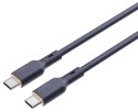 CB-SCC102 kabel USB-C - USB-C 1.8m 100W PD 5A 20V silikonowy czarny CB-SCC102 kabel USB-C - USB-C 1.8m 100W PD 5A 20V silikonowy czarny