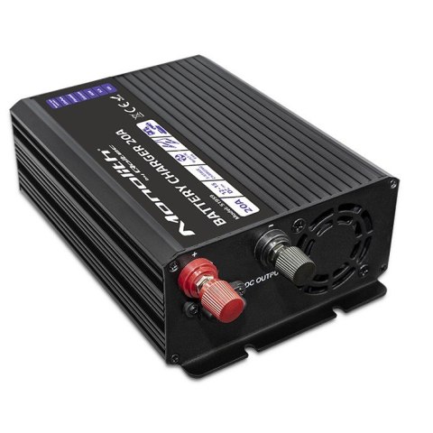 Inteligentna ładowarka Monolith do akumulatorów LiFePO4 AGM GEL SLA | 20A | 12V Inteligentna ładowarka Monolith do akumulatorów LiFePO4 AGM GEL SLA | 20A | 12V