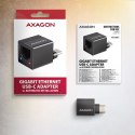 ADE-MINIC Karta sieciowa Gigabit Ethernet adapter, USB-A 3.2 Gen 1, instalacja automatyczna MINI ADE-MINIC Karta sieciowa Gigabit Ethernet adapter, USB-A 3.2 Gen 1, instalacja automatyczna MINI