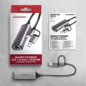 ADE-TXCA Karta sieciowa Gigabit Ethernet adapter, USB-C (USB-A redukcja) 3.2 Gen 1, instalacja automatyczna ADE-TXCA Karta sieciowa Gigabit Ethernet adapter, USB-C (USB-A redukcja) 3.2 Gen 1, instalacja automatyczna