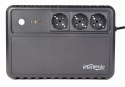 Zasilacz awaryjny 1000VA Line-interactive 3xSchuko AVR Desktop Zasilacz awaryjny 1000VA Line-interactive 3xSchuko AVR Desktop