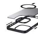 Etui Hybrid Frost MAG Cover iPhone 15 Pro Max MagSafe Czarne Etui Hybrid Frost MAG Cover iPhone 15 Pro Max MagSafe Czarne