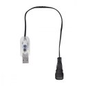 Girlanda solarna ogrodowa 2w1 LED MCE424 7m kule Girlanda solarna ogrodowa 2w1 LED MCE424 7m kule