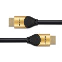 Kabel HDMI v2.1 Ultra High Speed 8K | 60Hz | 28AWG | 3m Złoty Kabel HDMI v2.1 Ultra High Speed 8K | 60Hz | 28AWG | 3m Złoty