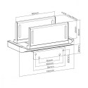 Uchwyt do mini PC terminala Thin Client regulowany MC-454 Uchwyt do mini PC terminala Thin Client regulowany MC-454