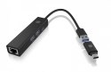 Hub IB-HUB1439-LAN 4w1 HUB, 1x USB-C, 2xUSB-A, 1x LAN Hub IB-HUB1439-LAN 4w1 HUB, 1x USB-C, 2xUSB-A, 1x LAN
