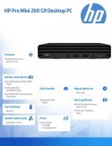 Komputer 260 Mini G9 i5-1335U/512GB/16GB/W11P 883X9EA Komputer 260 Mini G9 i5-1335U/512GB/16GB/W11P 883X9EA