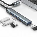 HUB adapter USB-C 3.1 4w1 | USB 3.0 | 3x USB 2.0 HUB adapter USB-C 3.1 4w1 | USB 3.0 | 3x USB 2.0