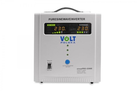 Przetwornica Volt Polska SinusPro 2200E 2200VA 12V 1600/2200W Przetwornica Volt Polska SinusPro 2200E 2200VA 12V 1600/2200W