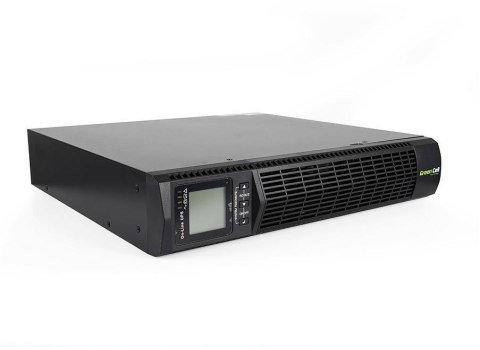 UPS ZASILACZ AWARYJNY Green Cell 1000VA 900W DO SZAFY RACK RTII Z WYŚWIETLACZEM LCD UPS13 UPS ZASILACZ AWARYJNY Green Cell 1000VA 900W DO SZAFY RACK RTII Z WYŚWIETLACZEM LCD UPS13