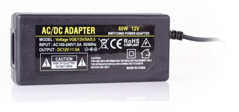 Zasilacz Impulsowy Voltage 12V/5A/5,5 60W Zasilacz Impulsowy Voltage 12V/5A/5,5 60W