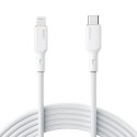 CB-SCL2 kabel Lightning - USB-C 1.8m MFi Apple USB-PD silikonowy biały CB-SCL2 kabel Lightning - USB-C 1.8m MFi Apple USB-PD silikonowy biały