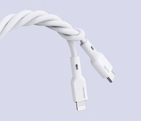 CB-SCL2 kabel Lightning - USB-C 1.8m MFi Apple USB-PD silikonowy biały CB-SCL2 kabel Lightning - USB-C 1.8m MFi Apple USB-PD silikonowy biały