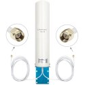 Antena 4G LTE DUAL | 12dBi | dookólna | zewnętrzna Antena 4G LTE DUAL | 12dBi | dookólna | zewnętrzna