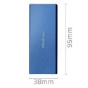 Obudowa | kieszeń na dysk M.2 SSD | SATA | NGFF | USB 3.0 | Superspeed 5Gb/s | 2TB | Niebieska Obudowa | kieszeń na dysk M.2 SSD | SATA | NGFF | USB 3.0 | Superspeed 5Gb/s | 2TB | Niebieska
