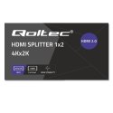 Aktywny rozdzielacz Splitter 2 x HDMI 4K x 2K | 6Gb/s | 60Hz Aktywny rozdzielacz Splitter 2 x HDMI 4K x 2K | 6Gb/s | 60Hz