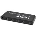 Aktywny rozdzielacz Splitter 4 x HDMI 4K x 2K | 6Gb/s | 60Hz Aktywny rozdzielacz Splitter 4 x HDMI 4K x 2K | 6Gb/s | 60Hz