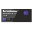 Aktywny rozdzielacz Splitter 4 x HDMI 4K x 2K | 6Gb/s | 60Hz Aktywny rozdzielacz Splitter 4 x HDMI 4K x 2K | 6Gb/s | 60Hz