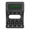Ładowarka do akumulatorków Ni-MH typu R03/AAA R6/AA | 1800mA Ładowarka do akumulatorków Ni-MH typu R03/AAA R6/AA | 1800mA