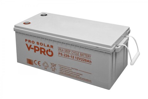 AKUMULATOR VOLT POLSKA DEEP CYCLE VPRO SOLAR 12V 220AH VRLA BEZOBSŁUGOWY AKUMULATOR VOLT POLSKA DEEP CYCLE VPRO SOLAR 12V 220AH VRLA BEZOBSŁUGOWY