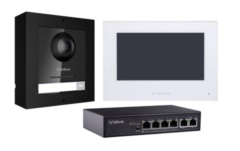 WIDEODOMOFON IP VIDOS ONE M2010W/S2201 WIDEODOMOFON IP VIDOS ONE M2010W/S2201