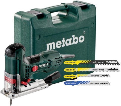 Wyrzynarka Metabo STE 100 Quick Set Walizka, Brzeszczoty Wyrzynarka Metabo STE 100 Quick Set Walizka, Brzeszczoty