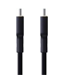 CB-SCC241 kabel USB-C - USB-C 1m 240W PD 5A 20V silikonowy czarny CB-SCC241 kabel USB-C - USB-C 1m 240W PD 5A 20V silikonowy czarny