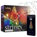 Inteligentne lampki choinkowe Strings 250 RGBW LED, łańcuch, przezroczysty przewód, 20 m, IP44 Inteligentne lampki choinkowe Strings 250 RGBW LED, łańcuch, przezroczysty przewód, 20 m, IP44