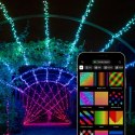 Inteligentne lampki choinkowe Strings 250 RGBW LED, łańcuch, przezroczysty przewód, 20 m, IP44 Inteligentne lampki choinkowe Strings 250 RGBW LED, łańcuch, przezroczysty przewód, 20 m, IP44
