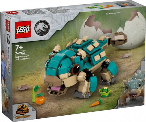 Klocki Jurassic World 76962 Mały ankylozaur Bumpy Klocki Jurassic World 76962 Mały ankylozaur Bumpy