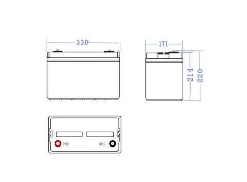 AKUMULATOR AGM Green Cell VRLA 12V 100Ah AKUMULATOR AGM Green Cell VRLA 12V 100Ah