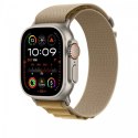 Opaska Alpine w kolorze beżu do koperty 49 mm - rozmiar L - elementy z tytanu w kolorze naturalnym Opaska Alpine w kolorze beżu do koperty 49 mm - rozmiar L - elementy z tytanu w kolorze naturalnym