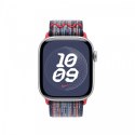 Opaska sportowa Nike w kolorze niebieskim/czerwonym do koperty 40 mm