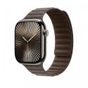 Pasek karbowany magnetyczny w kolorze szarobrązowym do koperty 46 mm - rozmiar M/L Pasek karbowany magnetyczny w kolorze szarobrązowym do koperty 46 mm - rozmiar M/L