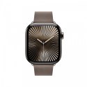 Pasek w kolorze szarobrązowym z klamrą nowoczesną do koperty 42 mm - rozmiar L Pasek w kolorze szarobrązowym z klamrą nowoczesną do koperty 42 mm - rozmiar L