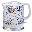 Ceramiczny czajnik elektryczny 1,5l 1500W MR-068-MOSAIC Ceramiczny czajnik elektryczny 1,5l 1500W MR-068-MOSAIC