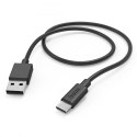Kabel ładujacy USB-A USB-C 1m czarny Kabel ładujacy USB-A USB-C 1m czarny