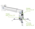 Uchwyt ścienno-sufitowy do projektora 43-65cm, 20kg Uchwyt ścienno-sufitowy do projektora 43-65cm, 20kg