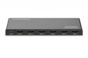 Przełącznik/Switch 4K HDMI 5x1, 60Hz HDCP 2.3, pilot, Czarny Przełącznik/Switch 4K HDMI 5x1, 60Hz HDCP 2.3, pilot, Czarny