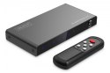 Przełącznik/Switch 8K HDMI 3x1, 60Hz (4:4:4), HDR, HDCP 2.3, pilot, Czarny Przełącznik/Switch 8K HDMI 3x1, 60Hz (4:4:4), HDR, HDCP 2.3, pilot, Czarny