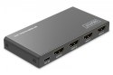 Przełącznik/Switch 8K HDMI 3x1, 60Hz (4:4:4), HDR, HDCP 2.3, pilot, Czarny Przełącznik/Switch 8K HDMI 3x1, 60Hz (4:4:4), HDR, HDCP 2.3, pilot, Czarny