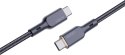 CB-KCC101 kabel USB-C - USB-C 1m 100W PD 5A 20V kevlar + nylonowy oplot CB-KCC101 kabel USB-C - USB-C 1m 100W PD 5A 20V kevlar + nylonowy oplot
