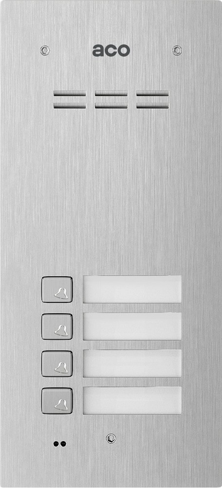 ACO COMO-PRO-A4 panel podtynk 4-lokatorski ACO COMO-PRO-A4 panel podtynk 4-lokatorski