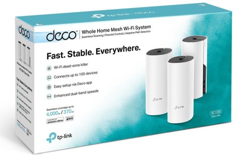 DOMOWY SYSTEM WI-FI MESH TP-LINK DECO M4 (3-pack) DOMOWY SYSTEM WI-FI MESH TP-LINK DECO M4 (3-pack)