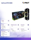 Karta graficzna GeForce RTX 5080 GameRock 16GB GDDR7 256bit 3DP/HDMI Karta graficzna GeForce RTX 5080 GameRock 16GB GDDR7 256bit 3DP/HDMI